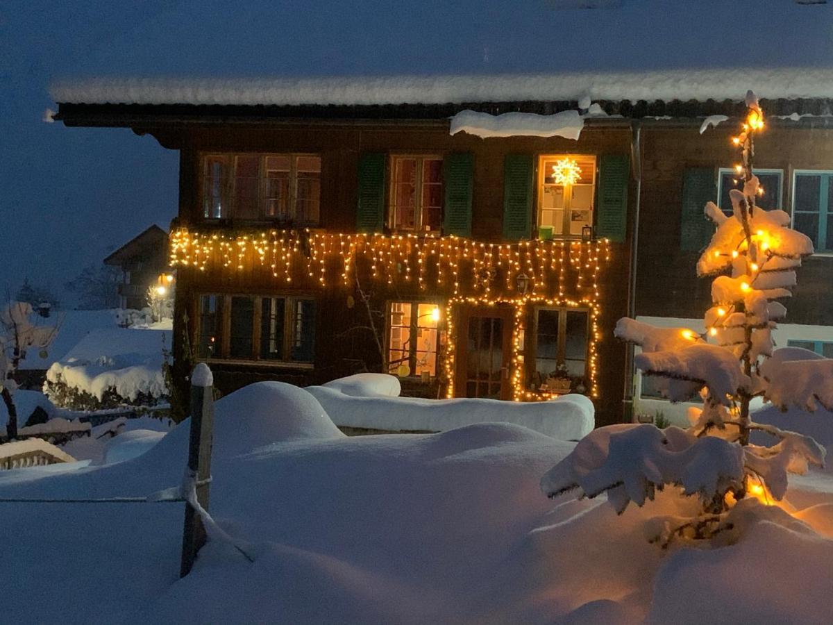 Chalet Schiltwald Innerwengen Extérieur photo